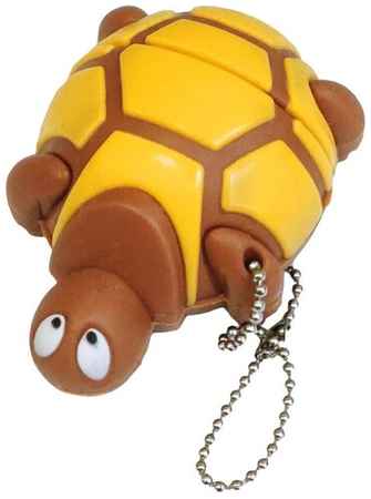 Подарочная флешка черепаха коричневая оригинальный USB-накопитель 256GB USB 3.0