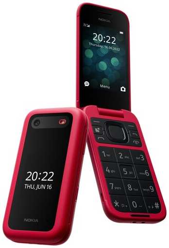 Nokia 2660, 2 SIM, красный 19848598588643