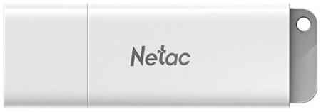 Флеш-диск Netac 16 gb, u185 usb, 2.0 белый, -20wh (NT03U185N-016G) 19848598964932