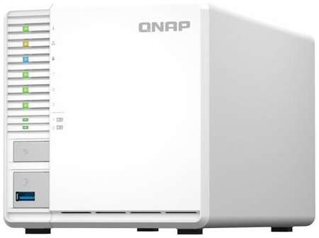 Сетевое хранилище NAS Qnap Original TS-364-8G 3-bay настольный Celeron N5095 19848599066488