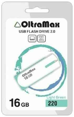 Флешка OltraMax 220 16GB салатовый 19848602533265