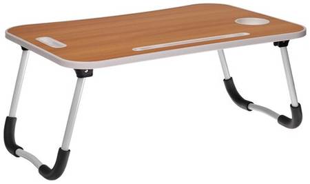 BRADEX Складной столик-подставка для завтрака / ноутбука (Светлое дерево)
