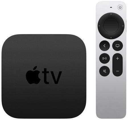 ТВ-приставка Apple TV 4K 64GB, 2021 г. RU, черный 19848610165975