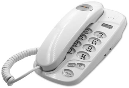 Телефон teXet TX-238 белый 19848611322455