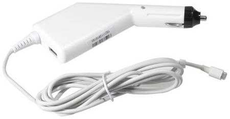 Pitatel Автомобильное зарядное устройство для ноутбуков Apple Macbook 60W 16.5V 3.65A (magsafe T) 19848614956037