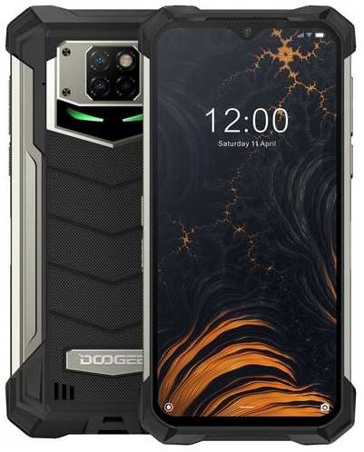 Смартфон DOOGEE S88 Plus 8/128 ГБ, Dual nano SIM, mineral black 19848625811767