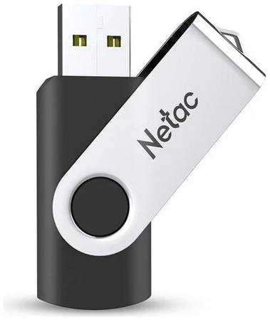 Флешка Netac U505 USB 3.0 128 ГБ, 1 шт., черный 19848626849958