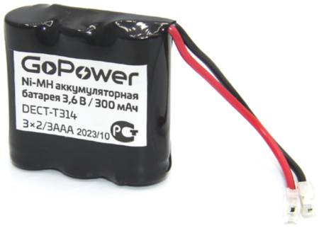 Аккумулятор для радиотелефонов GoPower T314 PC1 NI-MH 19848627140476