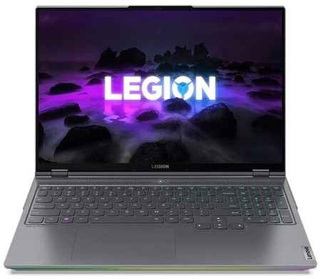 16″ Ноутбук Lenovo Legion 7 Gen 6 16ACHg6 2560x1600, AMD Ryzen 7 5800H 3.2 ГГц, RAM 16 ГБ, DDR4, SSD 1 ТБ, NVIDIA GeForce RTX 3070, без ОС, RU, 82N6000HRK, Storm