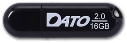 Флешка DATO DS2001 16 ГБ, черный 19848629972680