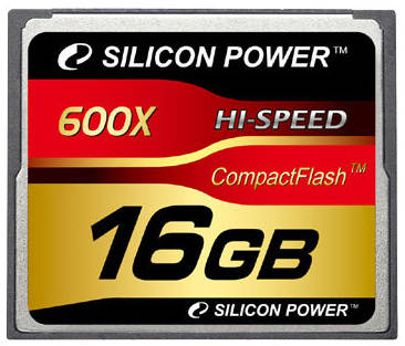Карта памяти Silicon Power Compact Flash 16 ГБ, 1 шт 19848636061520