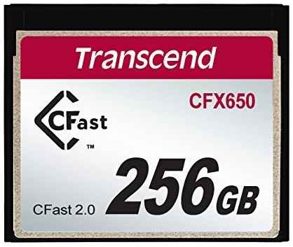 Карта памяти Transcend CFast 2.0 256 ГБ, R/W 510/370 МБ/с 19848636063338