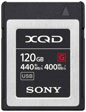Карта памяти Sony XQD 120 ГБ, R/W 440/400 МБ/с
