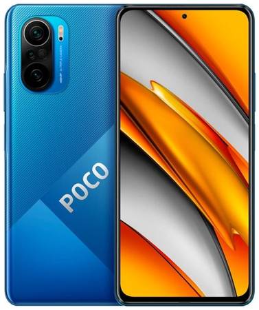 Смартфон Xiaomi POCO F3 6/128 ГБ Global, Dual nano SIM, синий океан 19848638946239