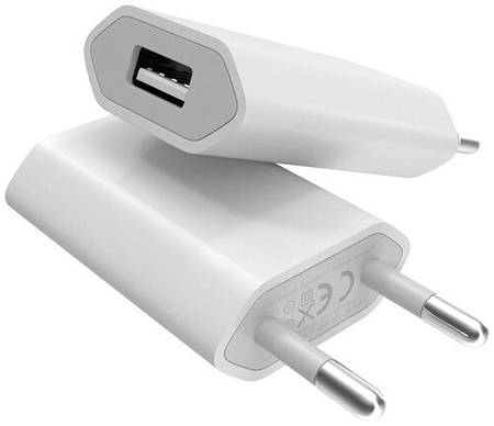 Скайнет Универсальный блок питания для телефона USB 1A (ЗУ) / Сетевое зарядное устройство для Apple iPhone и Samsung / Адаптер для зарядки