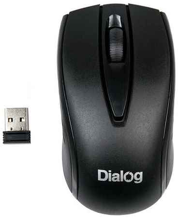 Беспроводная мышь Dialog Comfort MROC-17U, black 19848644639976