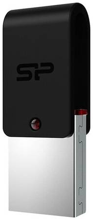Флешка Silicon Power Mobile X31 8 ГБ, 1 шт., черный 19848645403378