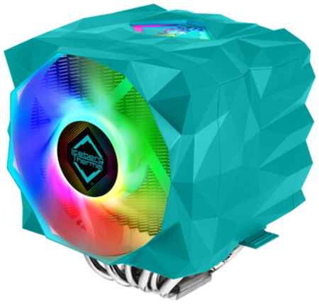Система охлаждения для процессора Iceberg Thermal IceSLEET X7 Dual, голубой 19848645848306
