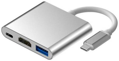 Видеоадаптер 4K USB 3.1 Type-C -> HDMI+USB3.0+PD | ORIENT C028 19848664241978