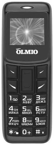 Телефон OLMIO A02, 1 SIM, черный 19848674052794