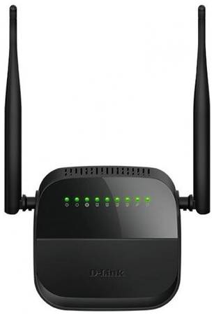Wi-Fi роутер D-Link DSL-2750U/R1A, черный 19848682471115