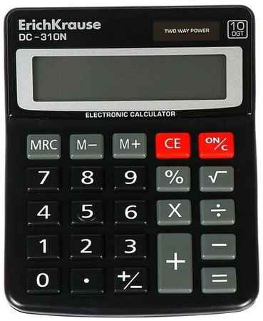 ErichKrause Калькулятор настольный 10-разрядный Erich Krause DC-310N 19848682492980