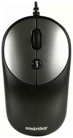 Проводная мышь SmartBuy Optical Mouse SBM-382-G (серая) 19848682622971