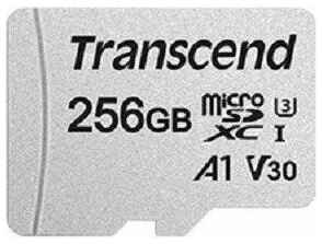 Карта памяти Transcend 300S microSDXC 256Gb UHS-I Cl10 + адаптер, TS256GUSD300S-A 19848682672885