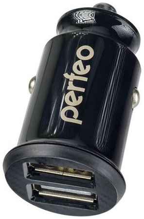Автомобильное зарядное устройство PERFEO с двумя разъемами USB, 2x2.4А, ″CAR″ (PF_A4460)