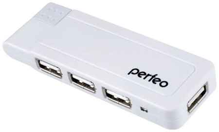 USB-концентратор Perfeo USB-HUB 4 Port белый PF-VI-H021 (белый) 19848682678314