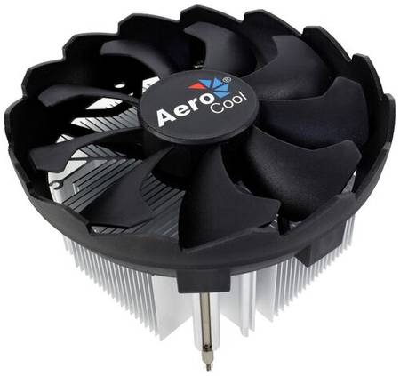 Кулер для процессора AeroCool BAS, серебристый/черный 19848682822999