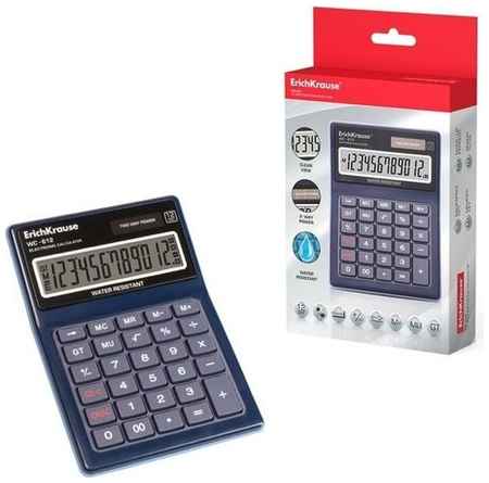Калькулятор настольный 12-разр, ErichKrause WC-612 водонепроницаемый 40612