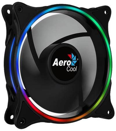 Система охлаждения для корпуса AeroCool Eclipse 12, черный/ARGB 19848682872388