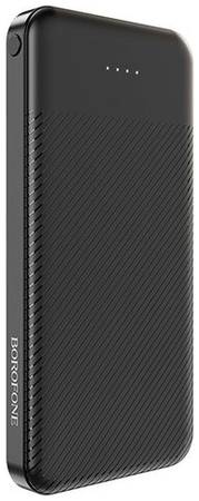 Портативный аккумулятор Borofone BT27 Sea power 10000mAh, черный, упаковка: коробка 19848686864914