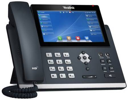 VoIP-телефон Yealink SIP-T48U черный 19848687456746