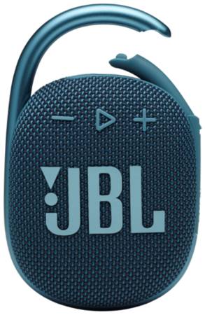 Портативная акустика JBL Clip 4, 5 Вт, синий 19848689715596