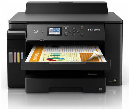 Принтер струйный Epson L11160, цветн., A3, черный 19848691394345