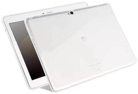 Чехол.ру Чехол панель-накладка MyPads для Huawei MediaPad M2 10.0 M2-A01W/L 10.1 ультра-тонкая полимерная из мягкого качественного силикона белая