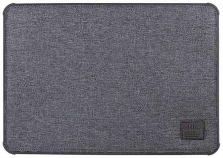 Чехол Uniq DFender Sleeve Kanvas для MacBook Pro 16″ (2019), (DFENDER(16)-GREY)