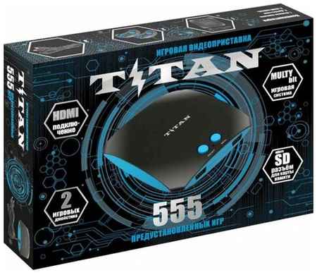 Игровая приставка SEGA Magistr Titan (555 встроенных игр) (SD до 32 ГБ) черный 19848701170269