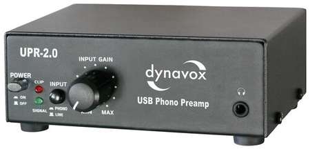 Усилитель для наушников стерео Dynavox UPR-2.0, серебристый 19848703119919
