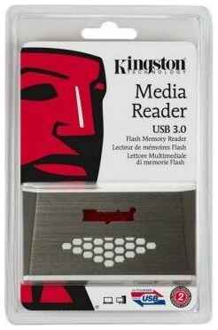Картридер Kingston USB 3.0 Media Reader FCR-HS4