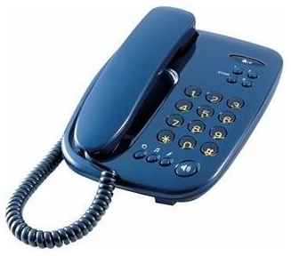 GS-480RUUB LG проводной телефон, цвет синий 19848706108025
