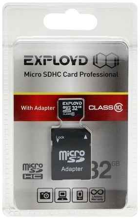Карта памяти EXPLOYD microSDHC Class 10 32GB (с адаптером) 19848706157100