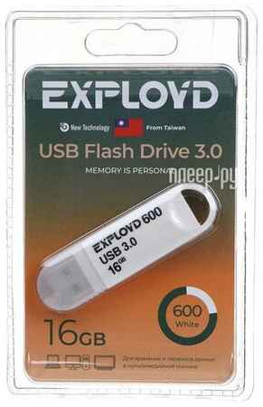 USB Flash Drive 16Gb - Exployd 600 EX-16GB-600-White 19848709082074