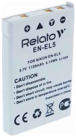Аккумулятор Relato EN-EL5 для Nikon CoolPix 3700/4200/5200/5900/7900/P100/P3/P4/P50/P500/P5000/P510/P5100/P520/P530/P6000/P80/P90/S10