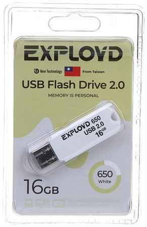 USB Flash Drive 16Gb - Exployd 650 EX-16GB-650-White 19848709484457