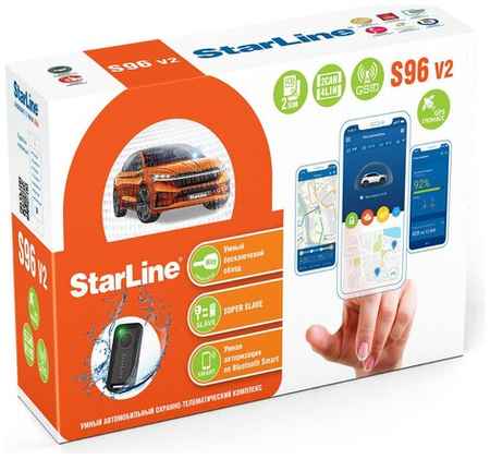 Автосигнализация StarLine S96 V2 BT 2CAN+4LIN GSM-GPS 19848714298646