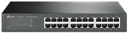 Коммутатор TP-LINK TL-SG1024D 24-port Gigabit Desktop/Rachmount Switch, 24 10/100/1000M RJ45 ports, 13-inch steel case 19848714911859