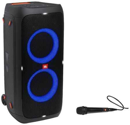 Портативная акустика JBL Partybox 310 + микрофон, 240 Вт, black 19848715283906